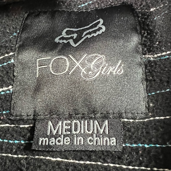 FOX Racing Riders Women’s Hoodie Sweatshirt Pullover Black Size Medium - Picture 4 of 7